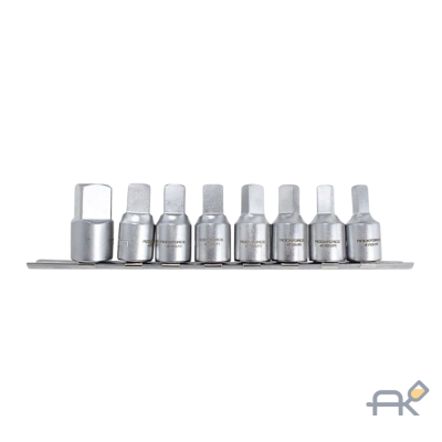 Набор головок-квадратов для маслосливных пробок.8пр.. 1/2(8.9.5.10.10.5.12.12.7.13.5.19мм) RF-4118MR  (1351)